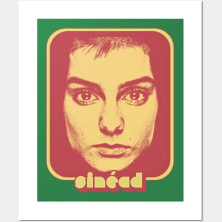 Sinéad O'Connor /// Retro Styled Aesthetic Design Posters and Art